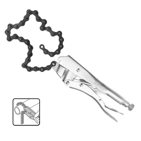 INGCO Gripp Φιλτρόκλειδο 250mm με Αλυσίδα 470mm (HCLP0210)