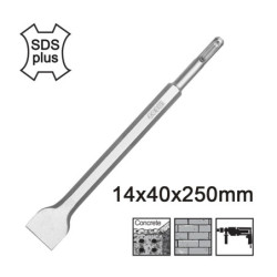 INGCO SDS plus Καλέμι Πλατύ (DBC0122502)