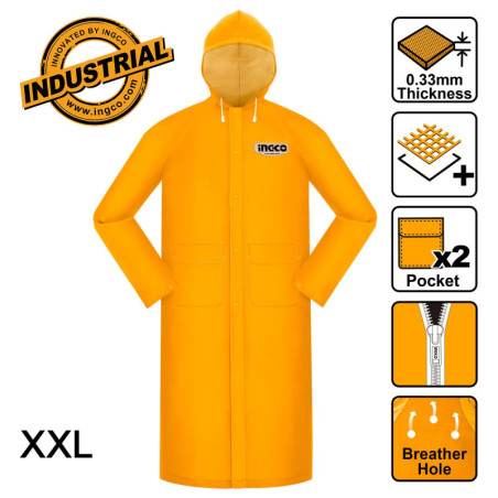 INGCO Αδιάβροχη Καμπαρντίνα XXL (HRCTL031.XXL)