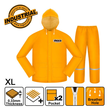 INGCO Αδιάβροχο Κοστούμι XL (HRCTSKT031.XL)