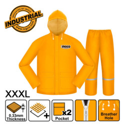 INGCO Αδιάβροχο Κοστούμι XXXL (HRCTSKT031.3)