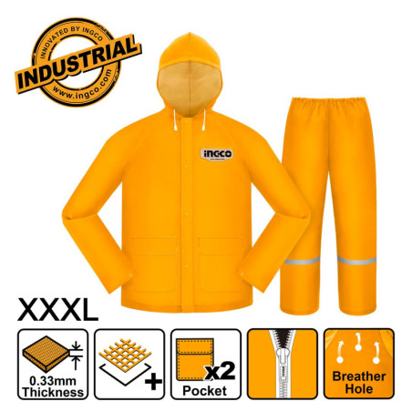 INGCO Αδιάβροχο Κοστούμι XXXL (HRCTSKT031.3)