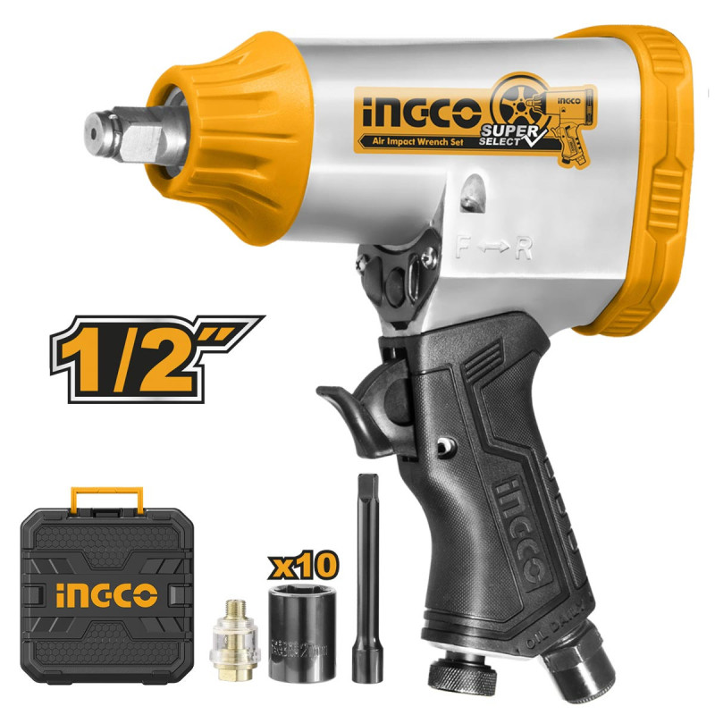 INGCO Αερόκλειδο 1/2" 312 Nm (AIW12312)