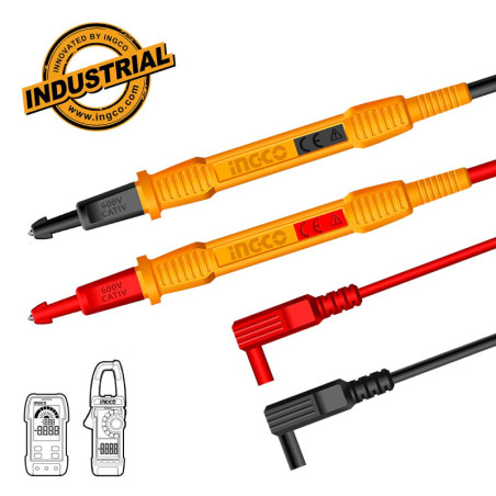 INGCO Ακροδέκτες Πολύμετρου CATIII 600V 80mm (HTL30851)
