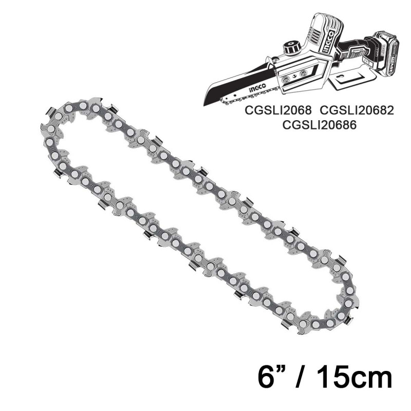 INGCO Αλυσίδα Αλυσοπρίονου 38 Οδηγών για CGSLI2068 και CGSLI20682 (CGSLI20682.30)