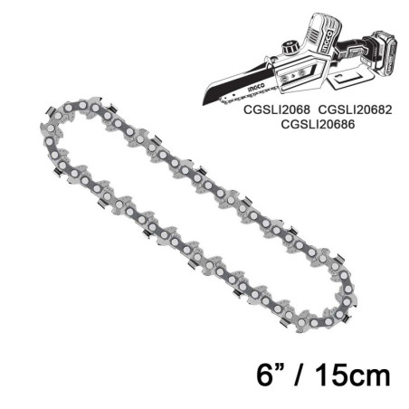 INGCO Αλυσίδα Αλυσοπρίονου 38 Οδηγών για CGSLI2068 και CGSLI20682 (CGSLI20682.30)