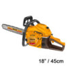 INGCO Αλυσοπρίονο Βενζίνης 2.5HP με 18"/45cm Λάμα (GCS5451811)