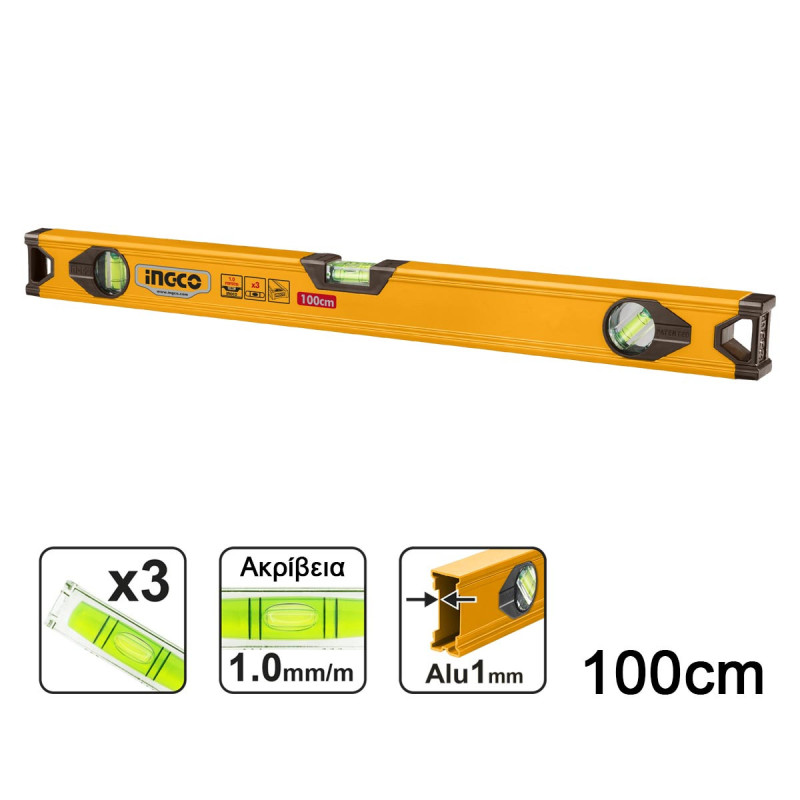 INGCO Αλφάδι 100cm (HSL18100)