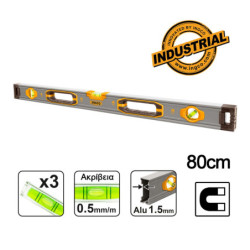 INGCO Αλφάδι Μαγνητικό 80cm (HSL38080M)