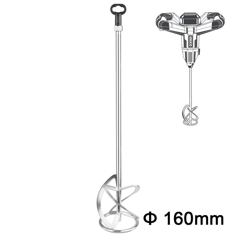 INGCO Αναδευτήρας Φ160x600mm M14 (MP1160)