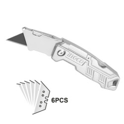 INGCO Αναδιπλούμενο Μαχαίρι Μοκέτας (HUK6236)