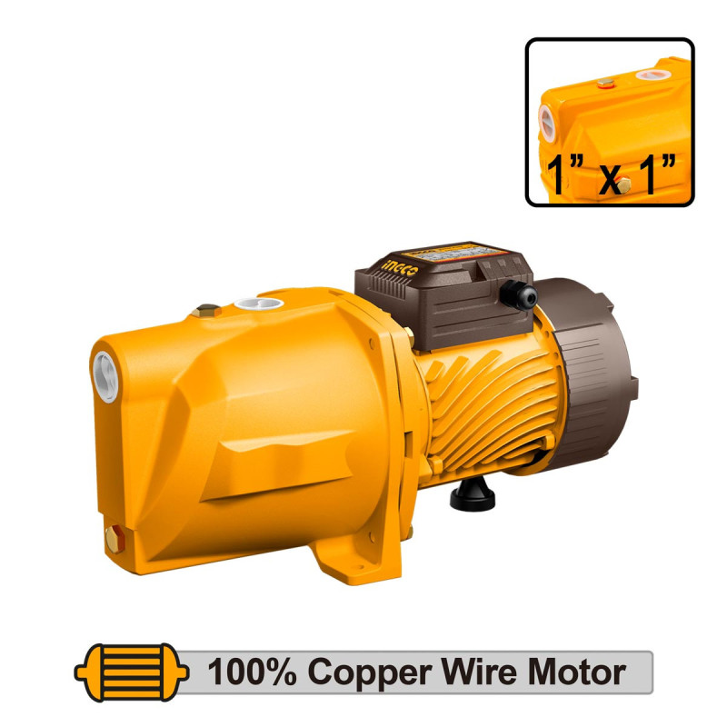 INGCO Αντλία Αυτόματης Αναρρόφησης 750W 1HP (JP075068)