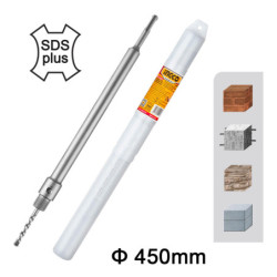 INGCO Άξονας Προέκτασης Ποτηροκορώνας 450mm (HCBA14501)