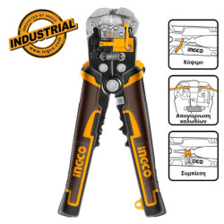 INGCO Απογύμνωτης Καλωδίων 3 Εργασιών (HWSP102418)