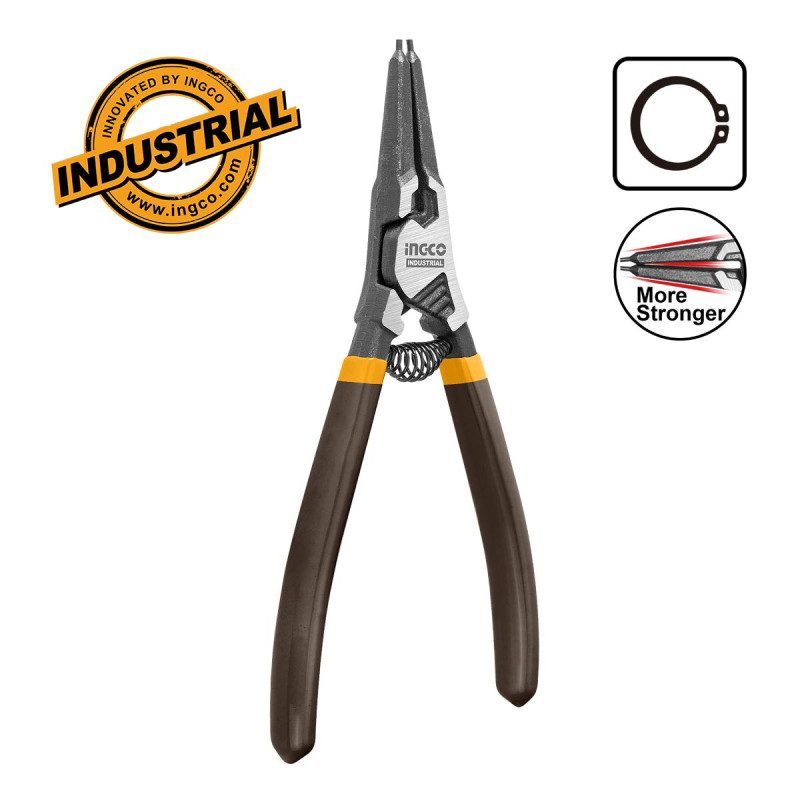 INGCO Ασφαλειοτσίμπιδο 180mm Ίσιο πατάς ανοίγει (HCCP261801)