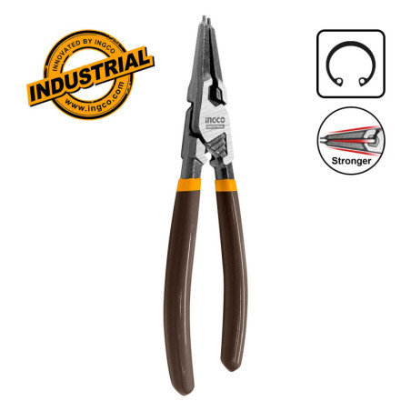 INGCO Ασφαλειοτσίμπιδο 180mm Ίσιο πατάς κλείνει (HCCP261803)