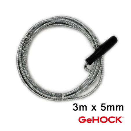 GeHOCK Ατσαλίνα Απόφραξης 3m x 5mm GeHOCK (DCS0305)