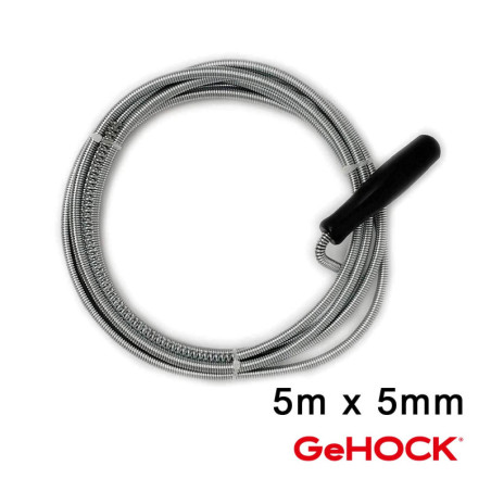 GeHOCK Ατσαλίνα Απόφραξης 5m x 5mm GeHOCK (DCS0505)