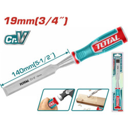 TOTAL ΕΠΑΓΓ. ΣΚΑΡΠΕΛΟ ΞΥΛΟΥ 19mm (THT41196)