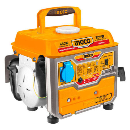 INGCO Γεννήτρια Βενζίνης Βαλιτσάκι 0.8kW  1kVA  2HP (GE8002)