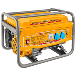 INGCO Γεννήτρια Βενζίνης με Σταθεροποιητή AVR 2.8kW  3.5kVA  7HP (GE30005)