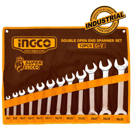 INGCO Γερμανικά Κλειδιά Σετ 12 τεμ. (HKSPA2142)
