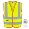 INGCO Γιλέκο Εργασίας με Ανακλαστικές Ταινίες Κίτρινο XL (RV83XL)