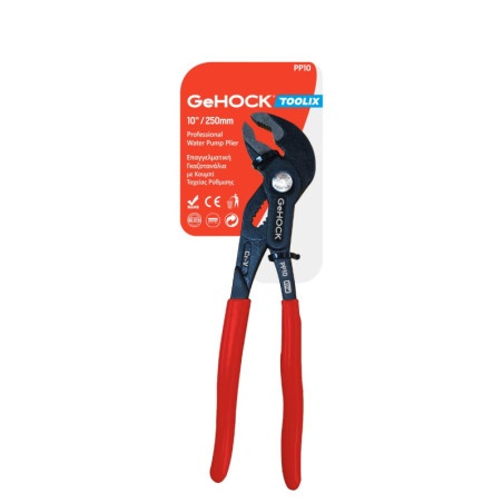 GeHOCK Γκαζοτανάλια με Κουμπί Ταχείας Ρύθμισης 10"/250mm GeHOCK (PP10)