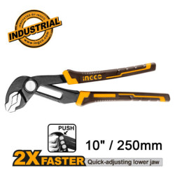 INGCO Γκαζοτανάλια Ρυθμιζόμενη (Fast Adjustment) 250mm (HPP68258)