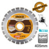 INGCO Διαμαντόδισκος Ασφάλτου 405mm (DMD064051)