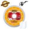 INGCO Διαμαντόδισκος Λεπτός Δομικών Υλικών 230mm x 2mm (DMD082301HT)