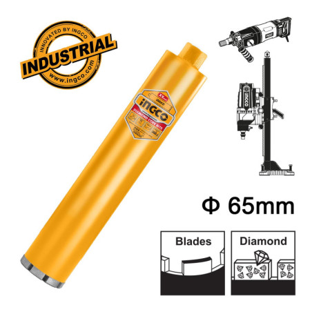 INGCO Διαμαντοκορώνα Μπετού Kαροτιέρας 65mm (DCB580658)