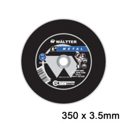 WÄLTTER Δίσκοι Κοπής Metal WALTTER 350x3.5mm (3503525)