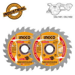 INGCO Δίσκος Κοπής Ξύλου 2 τεμ. Φ140mm (TSB1403)