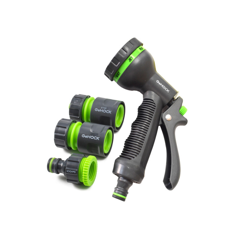GeHOCK Εκτοξευτής Νερού Πιστόλι 7 Λειτουργιών με Εξαρτήματα GeHOCK (ASGS1234-1)