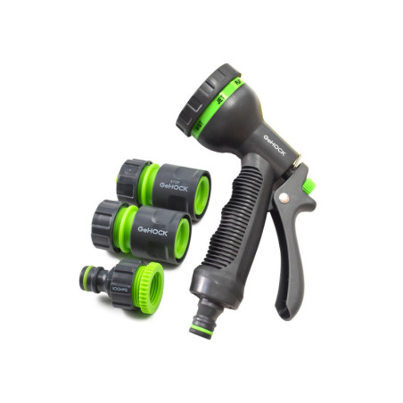 GeHOCK Εκτοξευτής Νερού Πιστόλι 7 Λειτουργιών με Εξαρτήματα GeHOCK (ASGS1234-1)