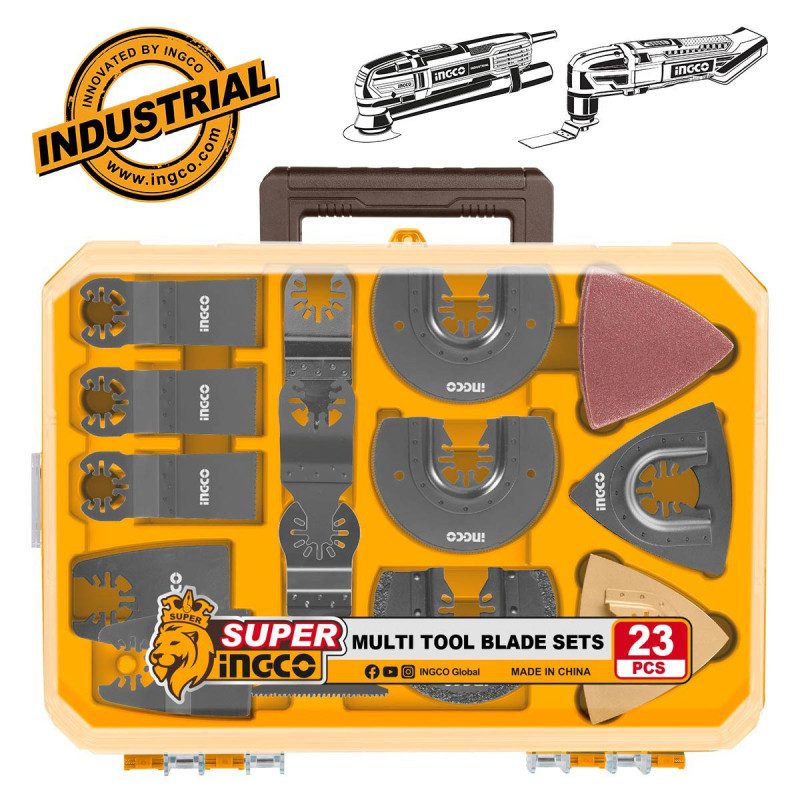 INGCO Εξαρτήματα Πολυεργαλείου Σετ 23 τεμ. (AKTMT2301)