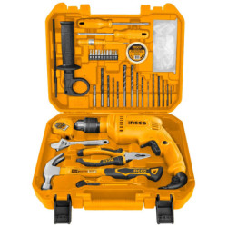 INGCO Εργαλεία και Δράπανο Σετ 115 τεμ. (HKTHP11151)