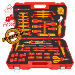 INGCO Εργαλείων Ηλεκτρολόγου VDE Σετ 41 τεμ. (HKITH4101)