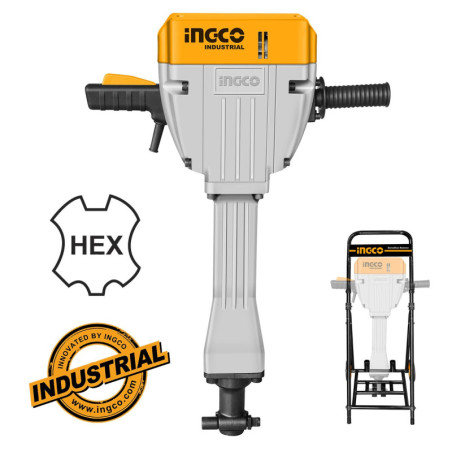 INGCO Ηλεκτρικό Κατεδαφιστικό Πιστολέτο 2200W HEX  27kg (PDB22001)
