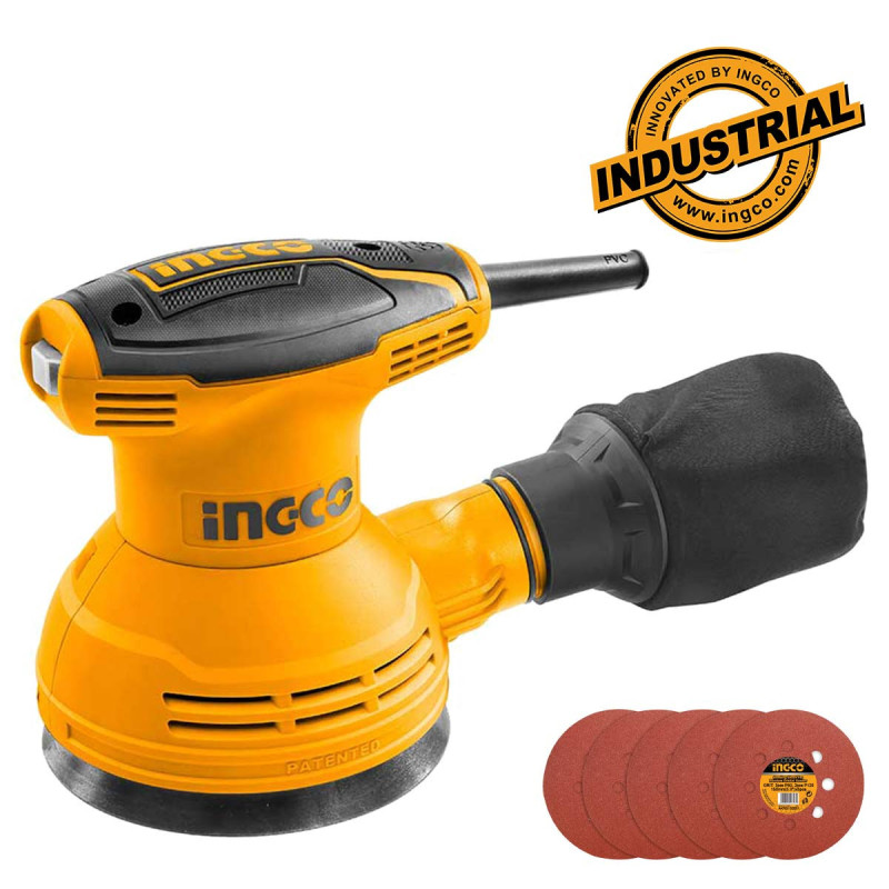 INGCO Ηλεκτρικό Περιστροφικό Τριβείο Χούφτας 320W (RS3208)