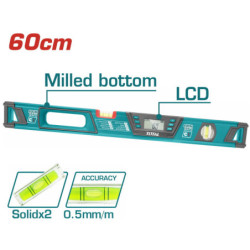 TOTAL ΕΠΑΓΓ. ΑΛΦΑΔΙ ΑΛΟΥΜΙΝΙΟΥ ΜΑΓΝΗΤΙΚΟ ΨΗΦΙΑΚΟ 60cm (TMT2606D)