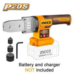 INGCO Θερμοκόλληση Πλαστικών Σωλήνων Μπαταρίας 20V Li-Ion SOLO (PTWTLI2018)