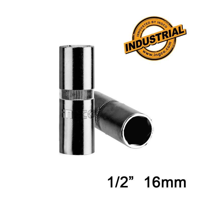 INGCO Καρυδάκι Μπουζόκλειδο 1/2" 16mm (HSPS12161)