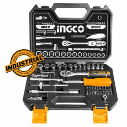 INGCO Καρυδάκια 1/4" Σετ 45 τεμ. (HKTS14451)