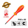 INGCO Κατσαβίδι Ηλεκτρολόγου VDE Σταυρού PH0x60mm (HISD81PH060)