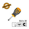 INGCO Κατσαβίδι Νάνος Ίσιο SL6.5 x 38mm (HS686038)