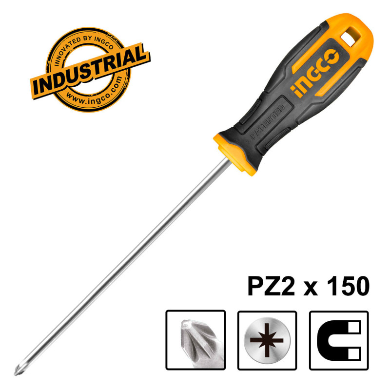INGCO Κατσαβίδι Σταυρού PZ2x150mm (HS68PZ2150)