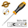 INGCO Κατσαβίδι Χτυπητό Ίσιο SL8x200mm (HGTS688200)