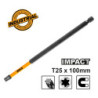 INGCO Κατσαβιδόμυτη Torx Impact T25x100mm (SDBIM71T25100)
